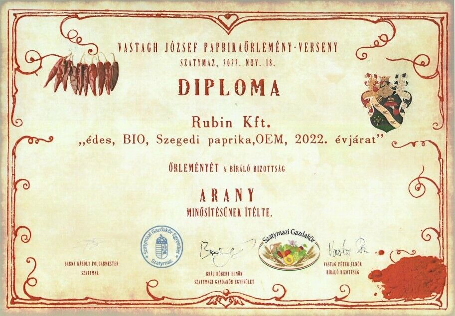 Szegedi-edes-Mihalytelki-fajta-2022-Diploma-szatymaz